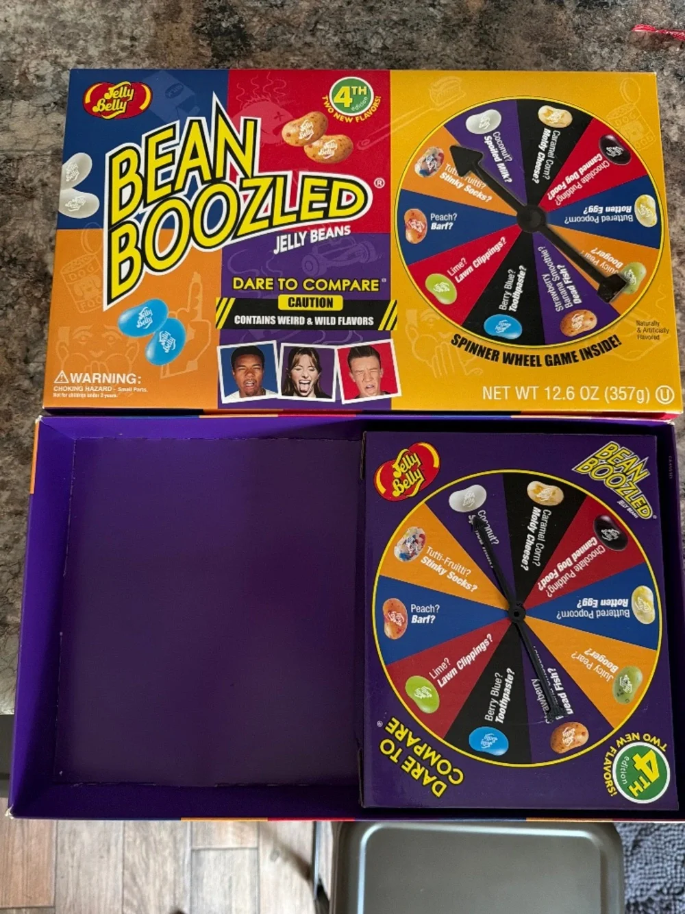 Bean Boozled Jelly Bean game